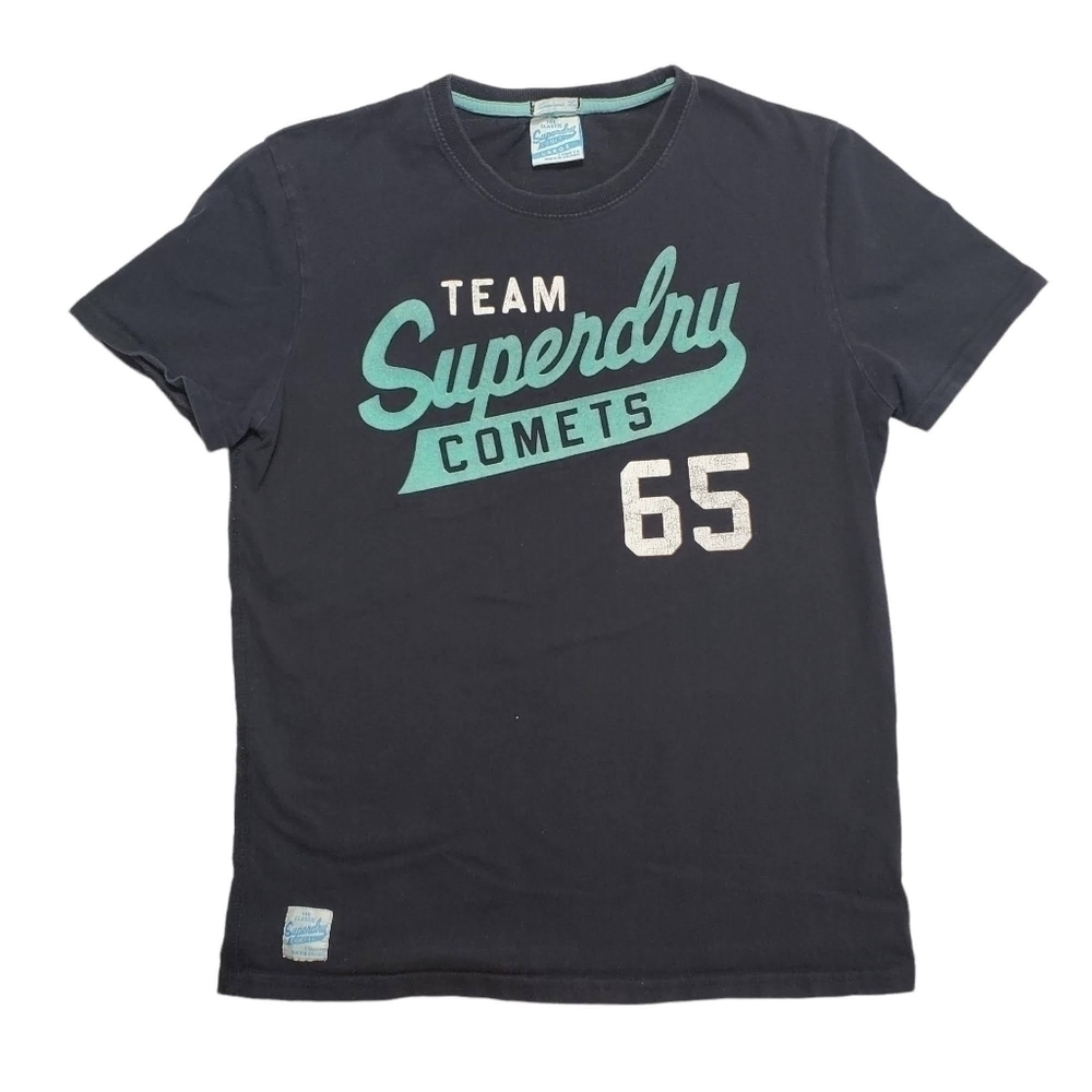 VINTAGE Team Superdry Comets 65 T-Shirt Size Large